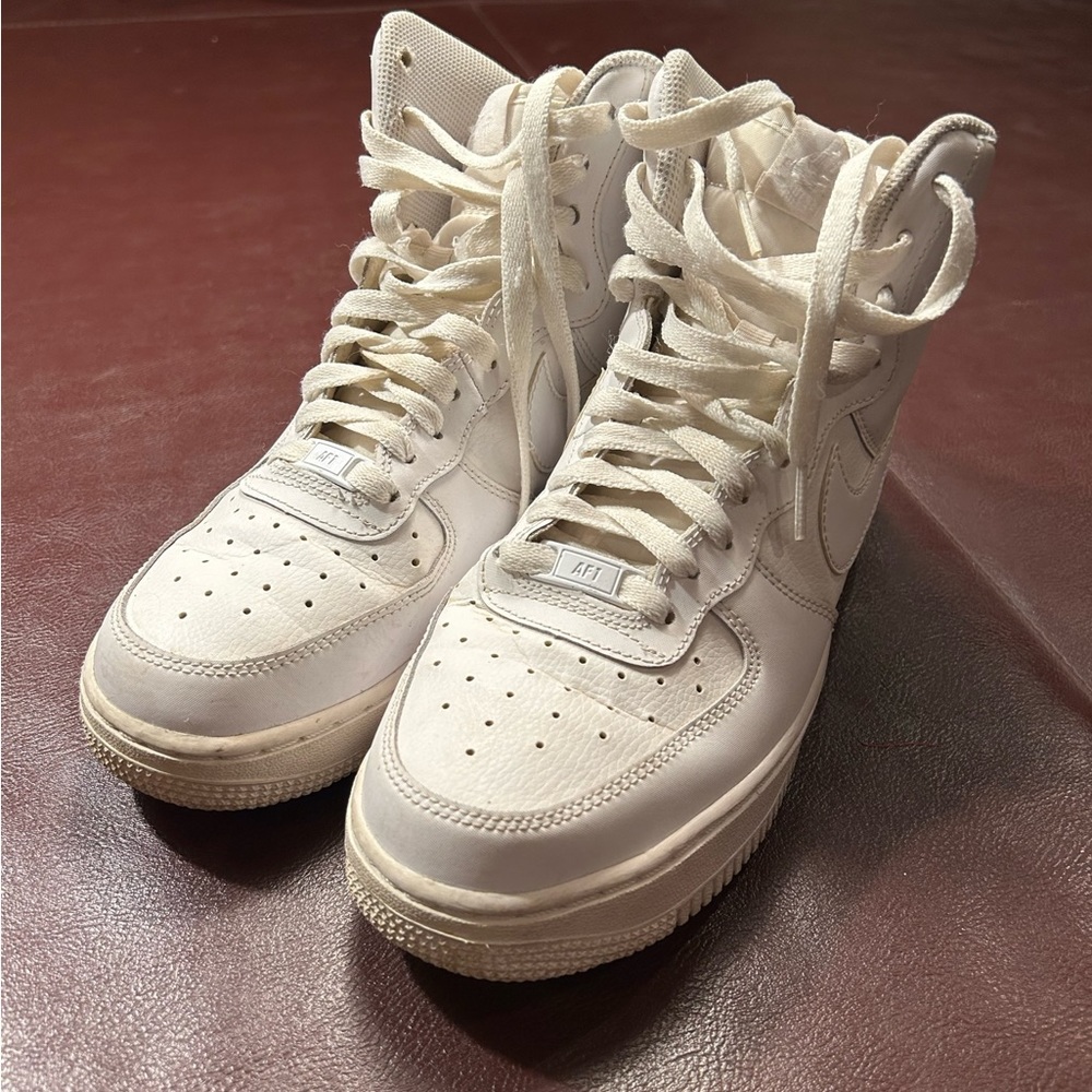 High top nike Air Force ones